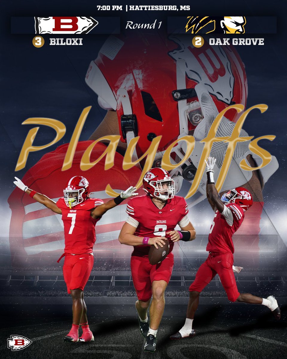 Playoff football is here!

#BlxIndianNation | #OneTribe