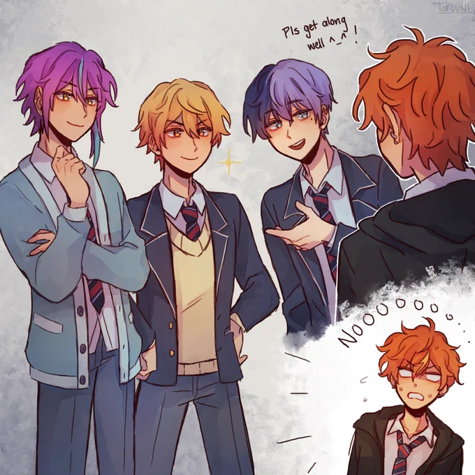 akito birthday shenanigans #prsk_FA #東雲彰人誕生祭2024 