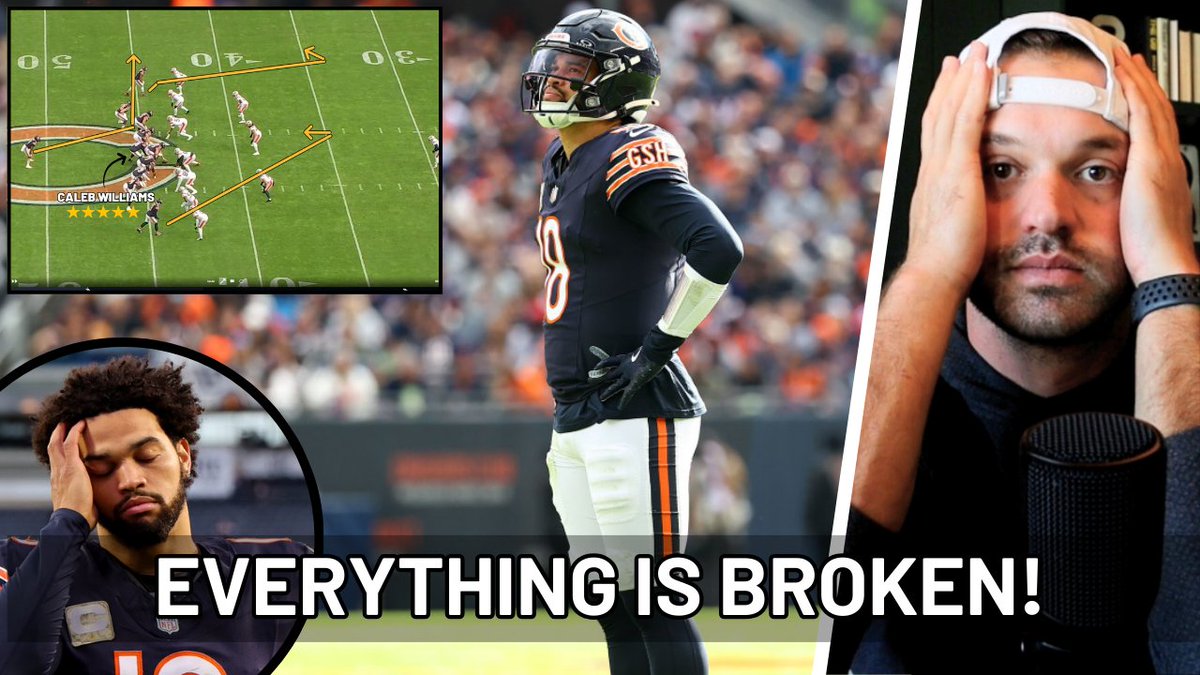 🆕 Film Analysis

Week 10 Caleb Williams vs New England Patriots

EVERYTHING IS BROKEN!

YouTube: youtu.be/KvVVDOKmbgQ

Patreon: patreon.com/c/All_Things_QB

#DaBears