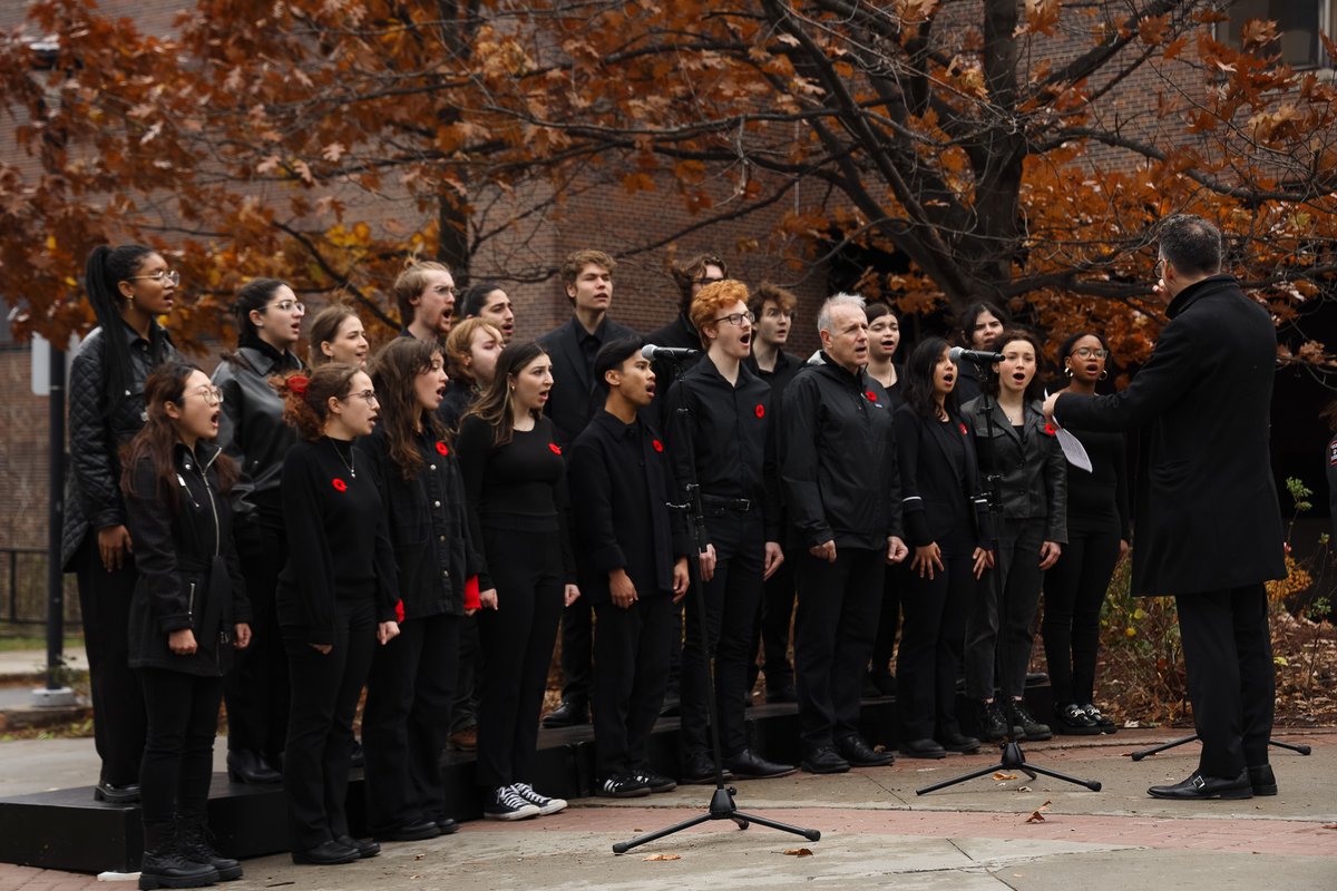 Carleton_U's tweet photo. Remembrance Day is an opportunity to reflect and honour the courage and strength of generations of Canadian and Indigenous veterans who made the ultimate sacrifice and those who continue to serve. #LestWeForget https://t.co/ACxCJH7M5t
