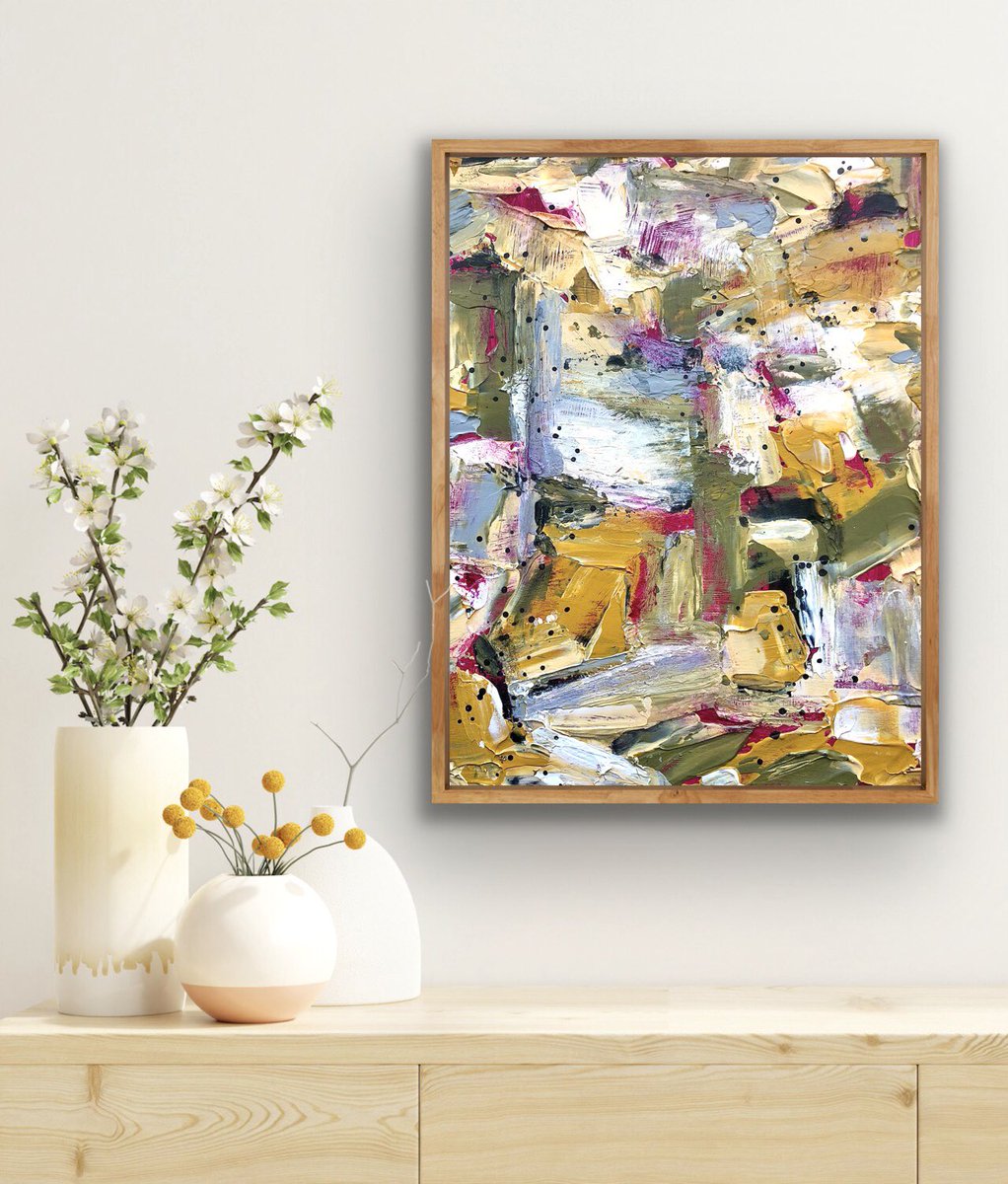 MarziaGiacobbe's tweet photo. Acrylic painting in yellow ochre..
.
.
.
#artgallery #paintings #artworld
#artwork
#wallart #studioartist
#contemporaryart #modernart
#abstraktwnkunst #arteastratta
#acrylicpainting #acrylicart
#structureart #texturedart https://t.co/iuyUywoGeE