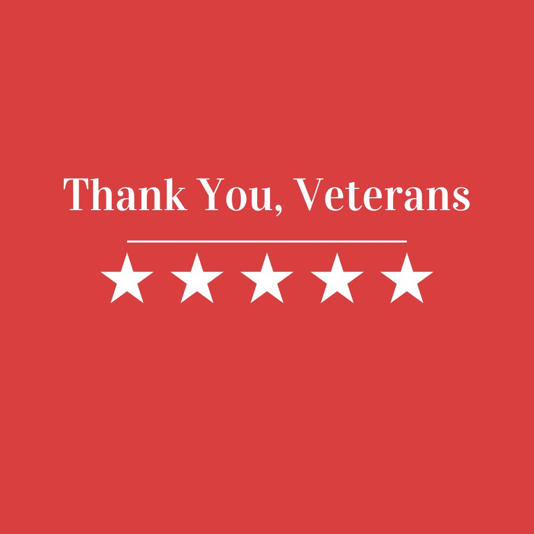 On this day, we would like to honor all who have served our country 🇺🇸