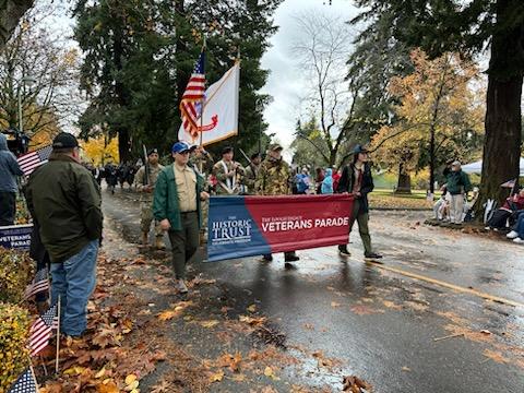 SenLyndaWilson's tweet photo. From this morning's annual Veterans Day Parade at the Fort Vancouver National Site... thanks to all those who made this possible, and to the veterans it honors! https://t.co/QIasd3oFzz