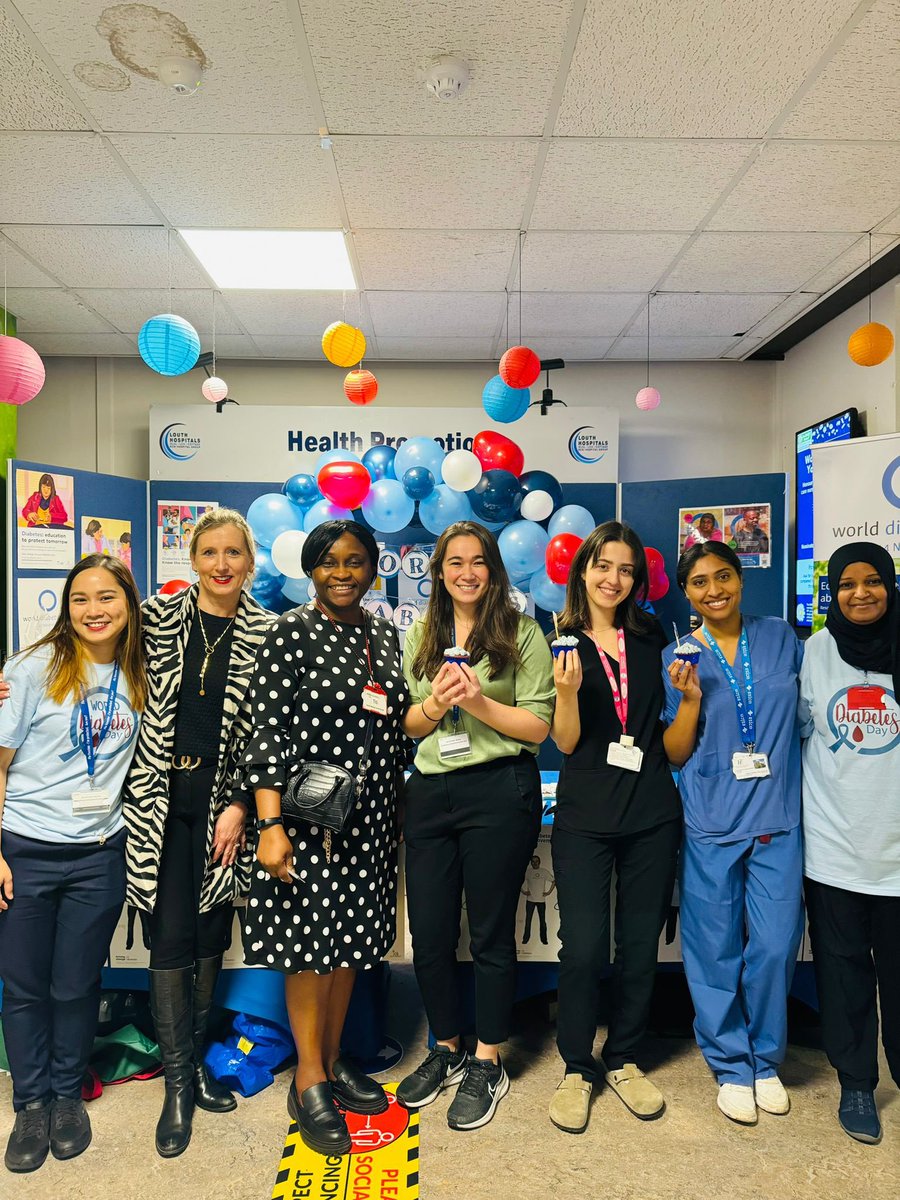 Our diabetes team supporting World Diabetes Day 2024