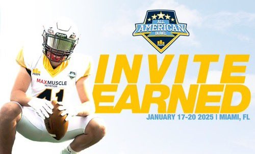 All American invite <a href="/PP_All_American/">All-American Bowl by Podyum Preps</a>