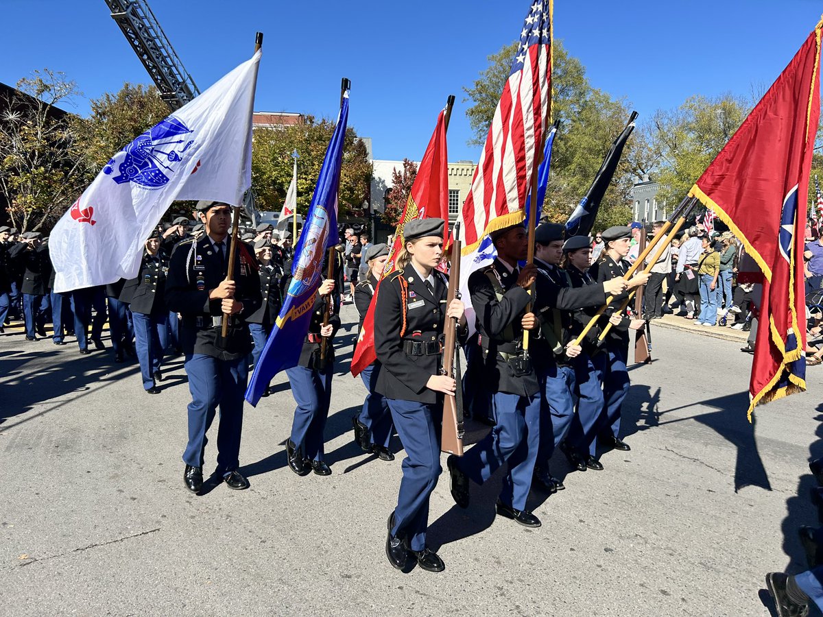 Page HS JROTC tweet media