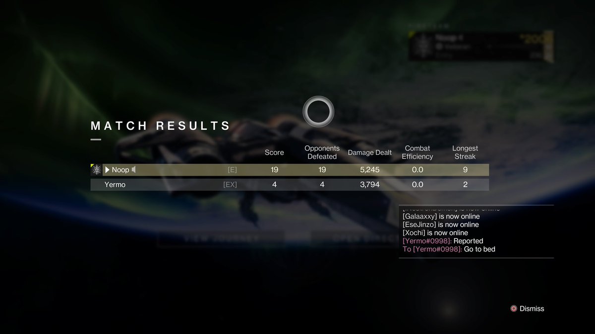 How can you live with calling a washed player shit and asking for a 1v1 only to drop 4 kills before kicking out of the fireteam