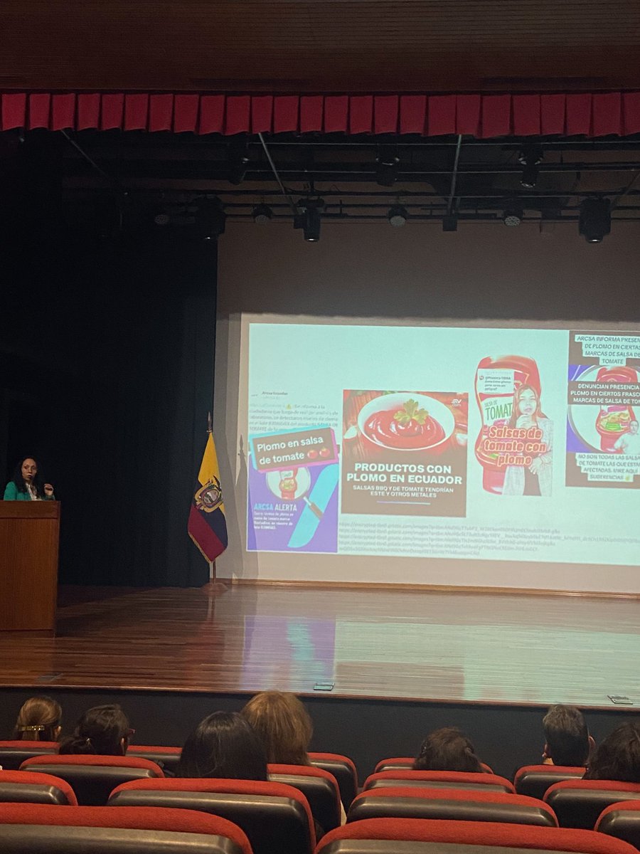 whoissonnyy's tweet photo. Johana Ortiz-Ulloa en excelencia con el tema “Gestión y comunicación de riesgos alimentarios” 🩶 https://t.co/g6S58wX6mv