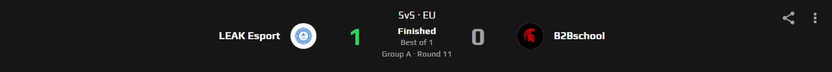 Enemy got game ban for smurfing...
11-0