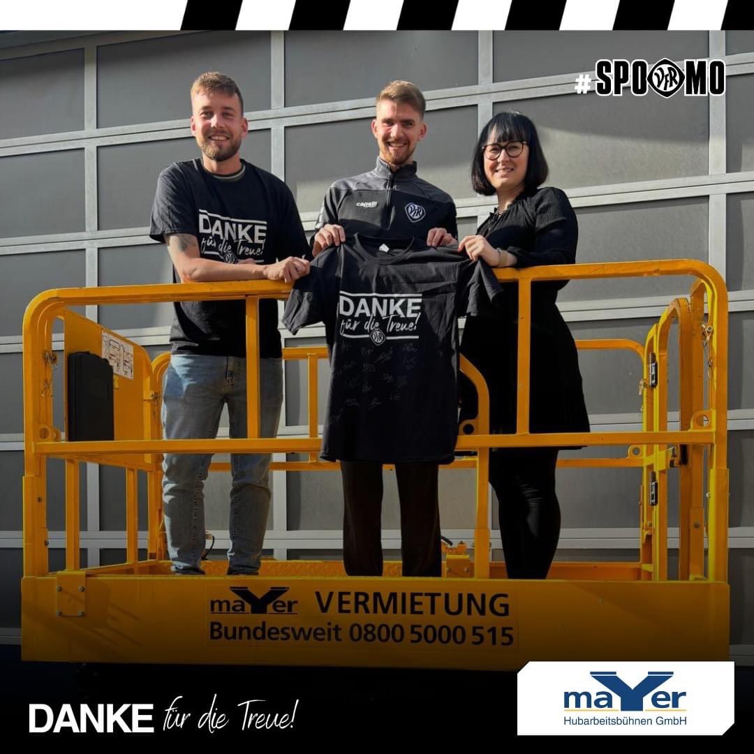 #SpoMo 🏴🏳- In der Kategorie Ostalb Partner möchten wir euch heute unseren Sponsor Mayer Hubarbeitsbühnen vorstellen. 

facebook.com/share/p/1BA8Tn…?