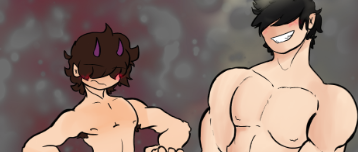 YakoKun016's tweet photo. Wooooah okaaaay that is kinda  little far away ;-;

Art by me

The Two guys twink and a twunk https://t.co/oH3d9dLoO9