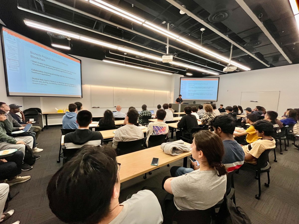 Columbia | EE (@ee_columbiaseas) on Twitter photo During Fall 2024 Research Project Info Session, six EE research labs, led by top faculty <a href="/CUSEAS/">Columbia Engineering</a> , showcased cutting-edge projects to recruit aspiring researchers for the new semester.
Learn more about the labs here: ee.columbia.edu/news/fall-2024… During Fall 2024 Research Project Info Session, six EE research labs, led by top faculty <a href="/CUSEAS/">Columbia Engineering</a> , showcased cutting-edge projects to recruit aspiring researchers for the new semester.
Learn more about the labs here: ee.columbia.edu/news/fall-2024…