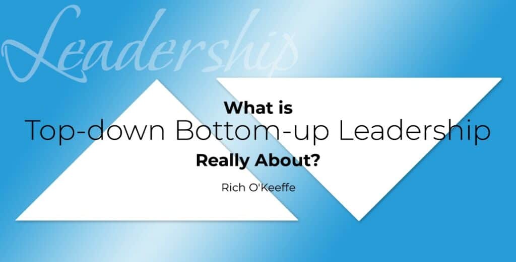 MenOfMDI's tweet photo. ou have heard of the leadership styles "Bottom Up" vs "Top Down?"
What does it mean?
Which works best?
Check out Rich Effeeko's insight into this topic, after years of experiencing both styles.  #leadership #menswork #mensgroups 
https://t.co/YUApjQKRVm https://t.co/UNpGd9xvXL