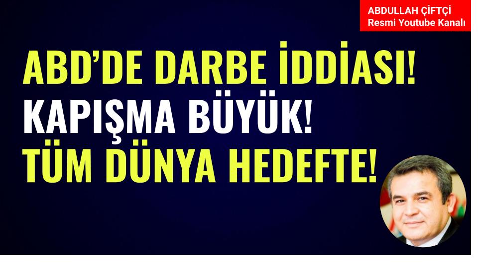 Arkadaşlar

ABD'de darbe iddiası!
Kapışma büyük!
Tüm dünya hedefte!

Detaylar Youtube kanalımda video sohbetinde
youtube.com/watch?v=9KwIsv…