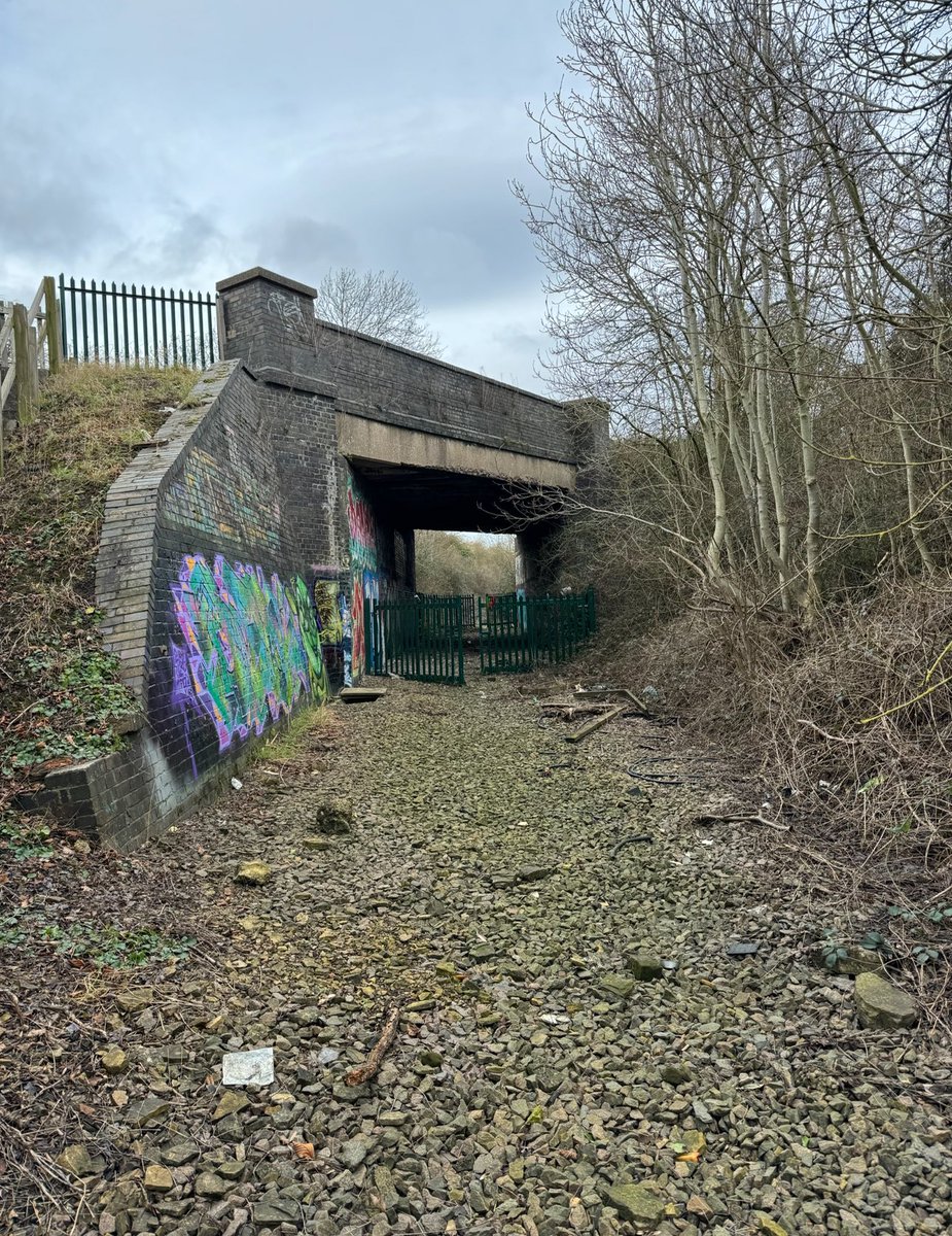 The former Harworth Pit to Firbeck Junction line.