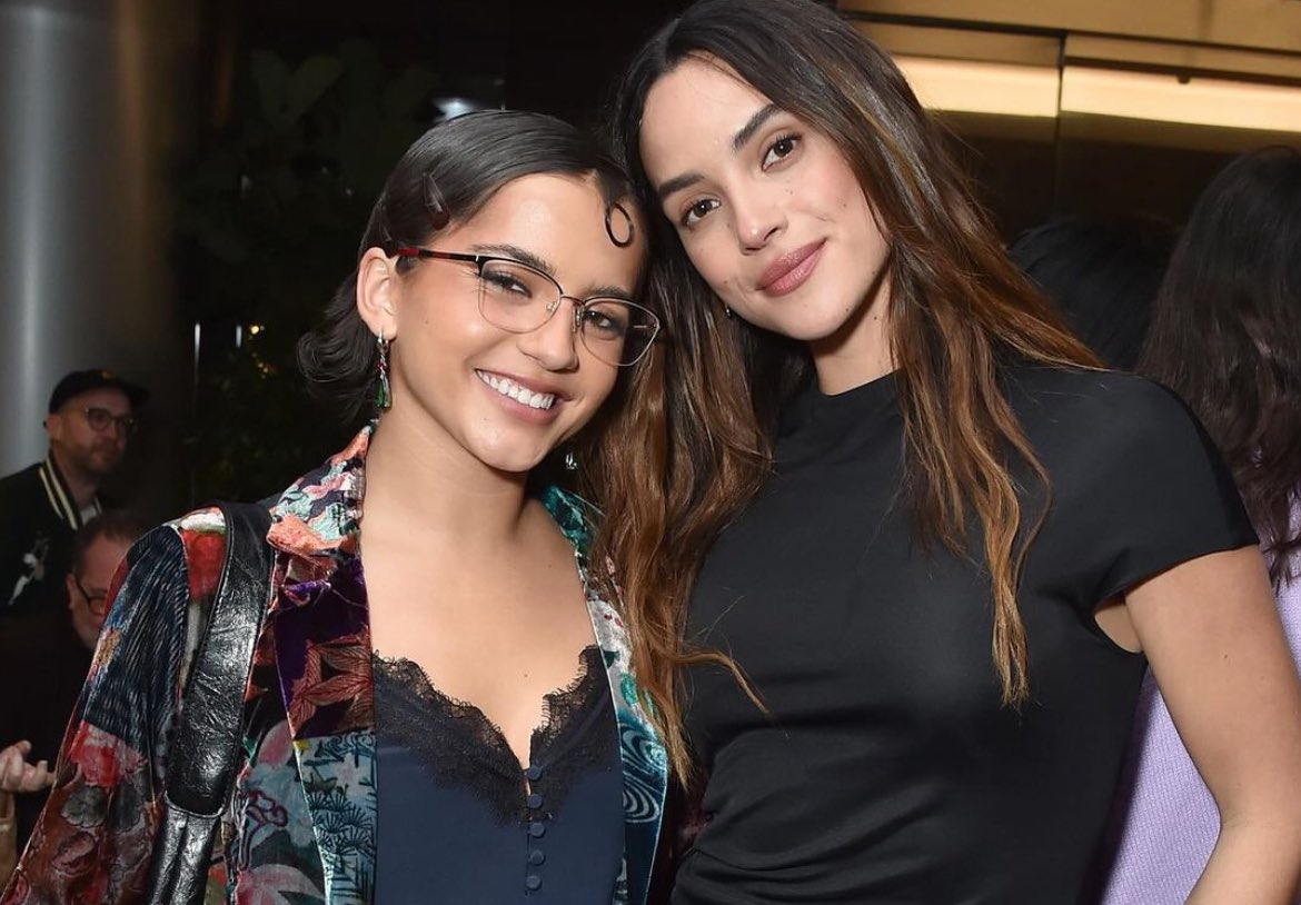 adriaarchive's tweet photo. Adria Arjona and Isabela Merced at a screening of ‘LOS FRIKIS’ recently. https://t.co/Qv7sRJrs9o