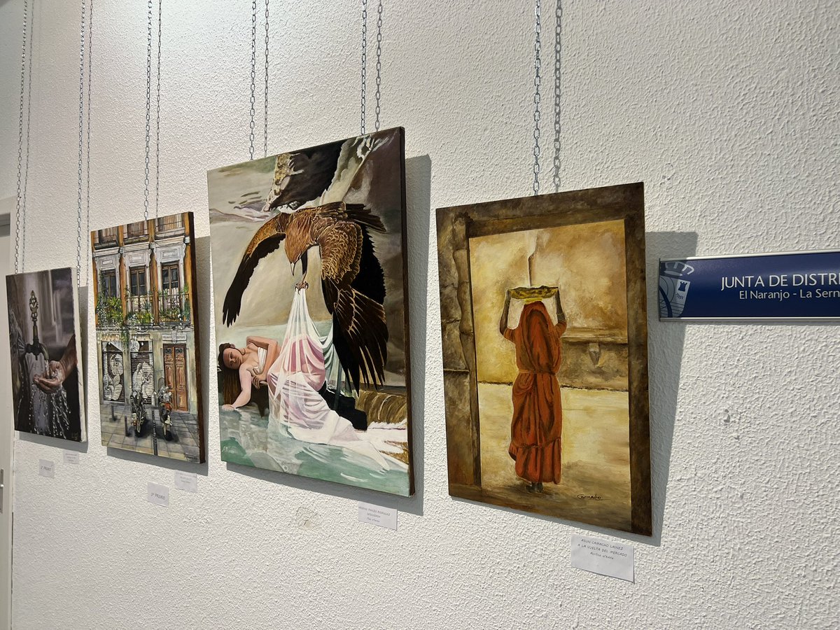 JMDNaranjoSerna's tweet photo. ¿Aún no has visitado las obras expuestas del VII Certamen de mayores de pintura y dibujo “Villa de Fuenlabrada” del colectivo de pintores La Fuente?
Ven al centro cultural La Paz entre las 08:00h a 21:00h. 

#FuenlabradaCiudadViva https://t.co/f4p0k9nYQW