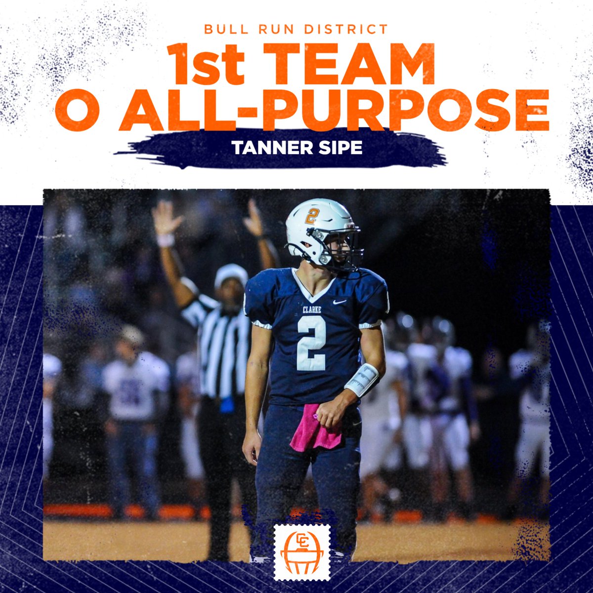 Clarke Co. Football tweet media