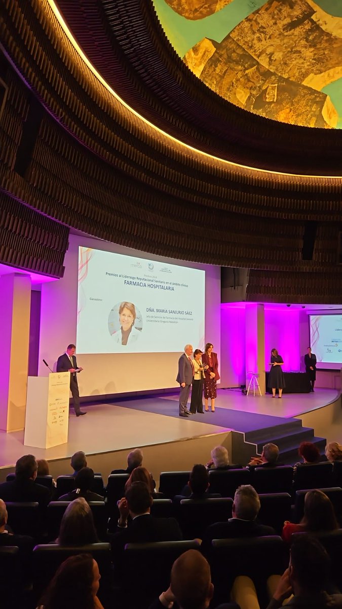 Observatorio de Salud (@odsalud) on Twitter photo <a href="/MartaRiesgo/">Marta Riesgo</a> <a href="/mercoranking/">Merco</a> <a href="/EstComunicacion/">Estudio de Comunicación</a> <a href="/FatimaMatute/">Fatima Matute Teresa</a> <a href="/PatriDelOlmo24/">Patricia Del Olmo</a> <a href="/NovoNordiskES/">Novo Nordisk España</a> <a href="/salutcat/">Salut</a> <a href="/NovartisSpain/">Novartis España</a> <a href="/SanidadGobCan/">Sanidad Gobcan</a> <a href="/Sobi_Iberia/">Sobi</a> <a href="/FEDER_ONG/">FEDER | Enfermedades Raras</a> <a href="/JNJInnovMedES/">J&J Innovative Medicine España</a> <a href="/SaludMadrid/">Salud Madrid</a> <a href="/pfizer_spain/">Pfizer España</a> <a href="/SanidadCLM/">Sanidad CLM</a> <a href="/GVAsanitat/">GVA Sanitat</a> <a href="/LundbeckES/">Lundbeck España</a> <a href="/saludand/">Consejería de Salud y Consumo</a> <a href="/Salud_JCYL/">Salud JCYL</a> <a href="/quironsalud/">quirónsalud</a> <a href="/vallhebron/">Vall d'Hebron</a> <a href="/HospitalLaFe/">HospitalLaFe</a> <a href="/Farmaceuticos_/">Consejo General Colegios Farmacéuticos</a> <a href="/cofcantabria/">COF CANTABRIA</a> <a href="/CACOF_/">CACOF</a> <a href="/COF_Navarra/">COF Navarra</a> <a href="/ccfcat/">Consell de Col•legis Farmacèutics de Catalunya</a> <a href="/DigestivoHRyC/">Digestivo Hospital Universitario Ramón y Cajal</a> <a href="/fedemartinon/">Federico Martinón-Torres</a> <a href="/GENVIP_RESEARCH/">GENVIP</a> <a href="/smoralesconde/">Salvador Morales Conde</a> <a href="/HUVMacarena/">Hospital Virgen Macarena</a> <a href="/AstraZeneca/">AstraZeneca</a> <a href="/mvmateos/">marivi mateos</a> <a href="/sehh_es/">@sehh_es</a> <a href="/DrAlvarAgusti/">Dr.Alvar.Agusti</a> <a href="/hospitalclinic/">Hospital Clínic</a> <a href="/barnaclinic/">barnaclínic+</a> <a href="/GratacosEduard/">Eduard Gratacós</a> <a href="/BCNatalResearch/">BCNatal Fetal Medicine Research</a> <a href="/MiguelAristegui/">Miguel Arístegui</a> <a href="/AristeguiORL/">ARISTEGUI GRUPO ORL</a> <a href="/AntonioAlcarazA/">Antonio Alcaraz</a> <a href="/Clinica_Teknon/">Centro Médico Teknon</a> <a href="/LuisPaz_Ares/">Luis Paz-Ares</a> <a href="/Novartis/">Novartis</a> 🩺El Premio al liderazgo reputacional en Farmacia Hospitalaria, entregado por <a href="/PatriDelOlmo24/">Patricia Del Olmo</a>, es para la Dra. María Sanjurjo Sáez, jefa de Servicio de Farmacia del Hospital General Universitario Gregorio Marañón @saludmadrid, <a href="/farma_gregorio/">S. Farmacia Gregorio</a> <a href="/MartaRiesgo/">Marta Riesgo</a> <a href="/mercoranking/">Merco</a> <a href="/EstComunicacion/">Estudio de Comunicación</a> <a href="/FatimaMatute/">Fatima Matute Teresa</a> <a href="/PatriDelOlmo24/">Patricia Del Olmo</a> <a href="/NovoNordiskES/">Novo Nordisk España</a> <a href="/salutcat/">Salut</a> <a href="/NovartisSpain/">Novartis España</a> <a href="/SanidadGobCan/">Sanidad Gobcan</a> <a href="/Sobi_Iberia/">Sobi</a> <a href="/FEDER_ONG/">FEDER | Enfermedades Raras</a> <a href="/JNJInnovMedES/">J&J Innovative Medicine España</a> <a href="/SaludMadrid/">Salud Madrid</a> <a href="/pfizer_spain/">Pfizer España</a> <a href="/SanidadCLM/">Sanidad CLM</a> <a href="/GVAsanitat/">GVA Sanitat</a> <a href="/LundbeckES/">Lundbeck España</a> <a href="/saludand/">Consejería de Salud y Consumo</a> <a href="/Salud_JCYL/">Salud JCYL</a> <a href="/quironsalud/">quirónsalud</a> <a href="/vallhebron/">Vall d'Hebron</a> <a href="/HospitalLaFe/">HospitalLaFe</a> <a href="/Farmaceuticos_/">Consejo General Colegios Farmacéuticos</a> <a href="/cofcantabria/">COF CANTABRIA</a> <a href="/CACOF_/">CACOF</a> <a href="/COF_Navarra/">COF Navarra</a> <a href="/ccfcat/">Consell de Col•legis Farmacèutics de Catalunya</a> <a href="/DigestivoHRyC/">Digestivo Hospital Universitario Ramón y Cajal</a> <a href="/fedemartinon/">Federico Martinón-Torres</a> <a href="/GENVIP_RESEARCH/">GENVIP</a> <a href="/smoralesconde/">Salvador Morales Conde</a> <a href="/HUVMacarena/">Hospital Virgen Macarena</a> <a href="/AstraZeneca/">AstraZeneca</a> <a href="/mvmateos/">marivi mateos</a> <a href="/sehh_es/">@sehh_es</a> <a href="/DrAlvarAgusti/">Dr.Alvar.Agusti</a> <a href="/hospitalclinic/">Hospital Clínic</a> <a href="/barnaclinic/">barnaclínic+</a> <a href="/GratacosEduard/">Eduard Gratacós</a> <a href="/BCNatalResearch/">BCNatal Fetal Medicine Research</a> <a href="/MiguelAristegui/">Miguel Arístegui</a> <a href="/AristeguiORL/">ARISTEGUI GRUPO ORL</a> <a href="/AntonioAlcarazA/">Antonio Alcaraz</a> <a href="/Clinica_Teknon/">Centro Médico Teknon</a> <a href="/LuisPaz_Ares/">Luis Paz-Ares</a> <a href="/Novartis/">Novartis</a> 🩺El Premio al liderazgo reputacional en Farmacia Hospitalaria, entregado por <a href="/PatriDelOlmo24/">Patricia Del Olmo</a>, es para la Dra. María Sanjurjo Sáez, jefa de Servicio de Farmacia del Hospital General Universitario Gregorio Marañón @saludmadrid, <a href="/farma_gregorio/">S. Farmacia Gregorio</a>