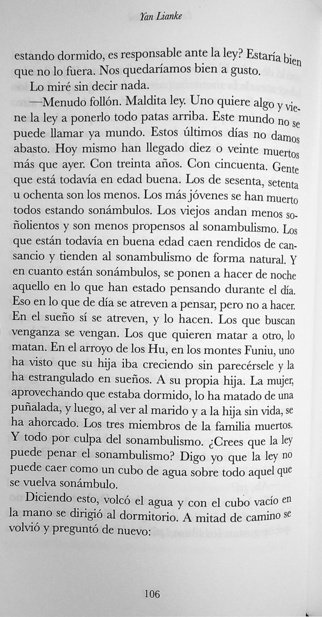 CaBeijing's tweet photo. Yan Lianke, "La muerte del sol". p. 106. Ed. Automática Editorial #YanLianke @AutomaticaEdit @bcuadramora https://t.co/VqKp90gwOo