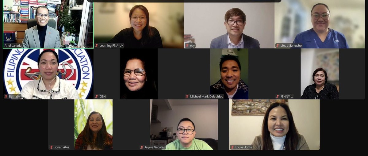 Ariel Lanada (@ariel_lanada) on Twitter photo Salute to our very hardworking FNAUK Officers! Planning for our Christmas Party! See you on 1st December at Oxford Leonardo Royal Hotel! <a href="/filipinonurseuk/">Filipino Nurses Association UK</a> Salute to our very hardworking FNAUK Officers! Planning for our Christmas Party! See you on 1st December at Oxford Leonardo Royal Hotel! <a href="/filipinonurseuk/">Filipino Nurses Association UK</a>