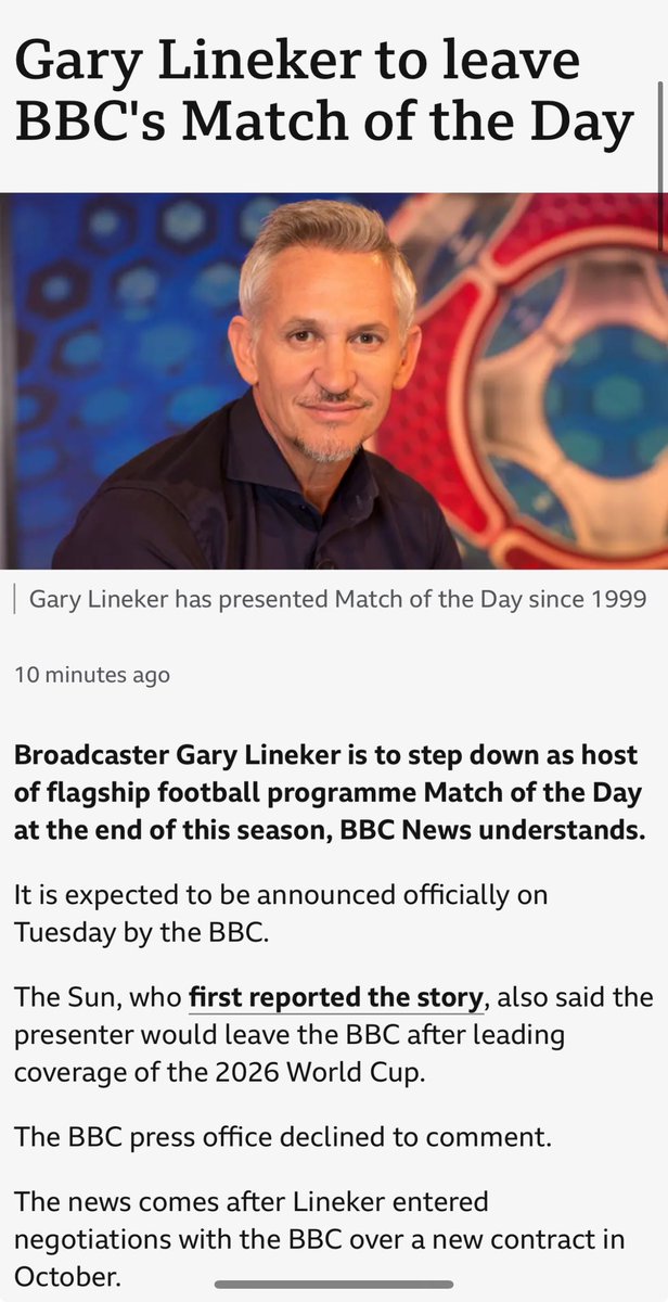 If only BBC News knew someone - anyone - who could comment on this story.