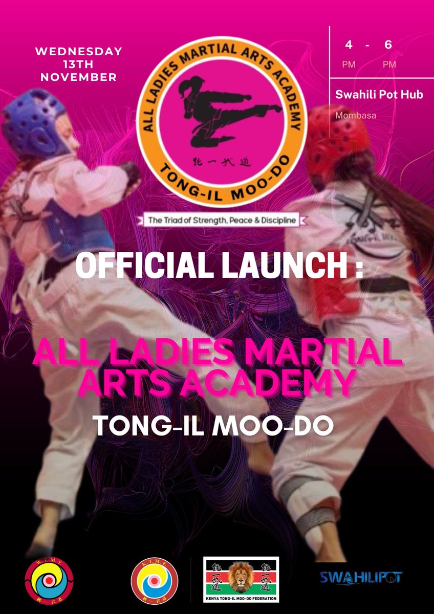 All Ladies Martial Arts Academy Tong-IL Moo-Do tweet media