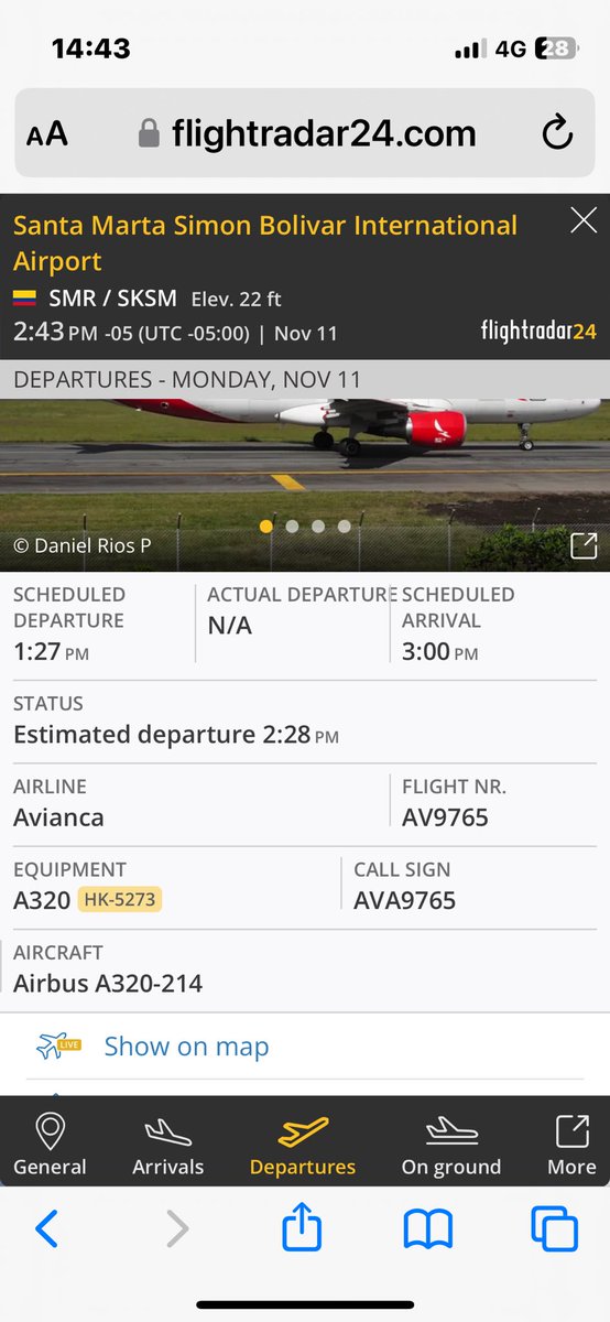elsitamunoz's tweet photo. @avianca @AerocivilCol  @BOG_ELDORADO  porque
dan prelación  a un vuelo que salía mas tarde antes que a otro si los dos están esperando en SMR-BOG???
ustedes que son tan cumplidos porque no respetan ! https://t.co/7NDlHLAraS