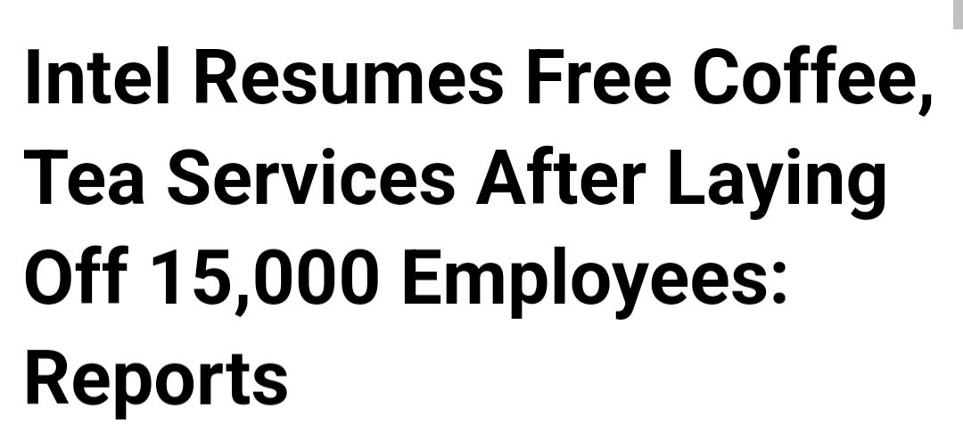 imJenal's tweet image. Employees Outside, Chai Inside ☕️ #IntelInside