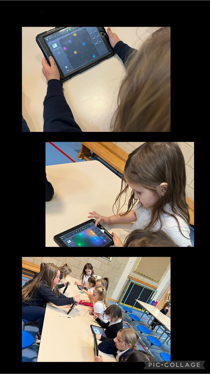 BlacklandsPS's tweet photo. Our pupil led #garageband club was busy at lunchtime, lots of sound mixes coming from the group! @Schools_Digital #leadersoflearning https://t.co/NUxSSPG3fD