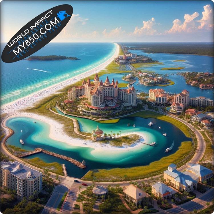 usa1031com's tweet photo. 🎡 Disneyland in Sandestin Florida! Did you know that this beautiful beach town almost hosted a second Disney park? Discover the rich history and current attractions of Sandestin, from pristine beaches to the lively Village of Baytowne Wharf. https://t.co/OeVNHZe6qY https://t.co/jEjriGVVkQ