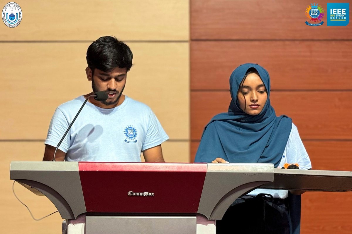 ieeensusb's tweet photo. IEEE NSU Student Branch successfully hosted the engaging "Introduction to Research Methods: A Practical Guide" seminar on October 8, 2024, to celebrate IEEE Day 2024. The seminar took place at AUDI 801 at North South University and was open to all students from NSU. https://t.co/vKbXgxLt2R