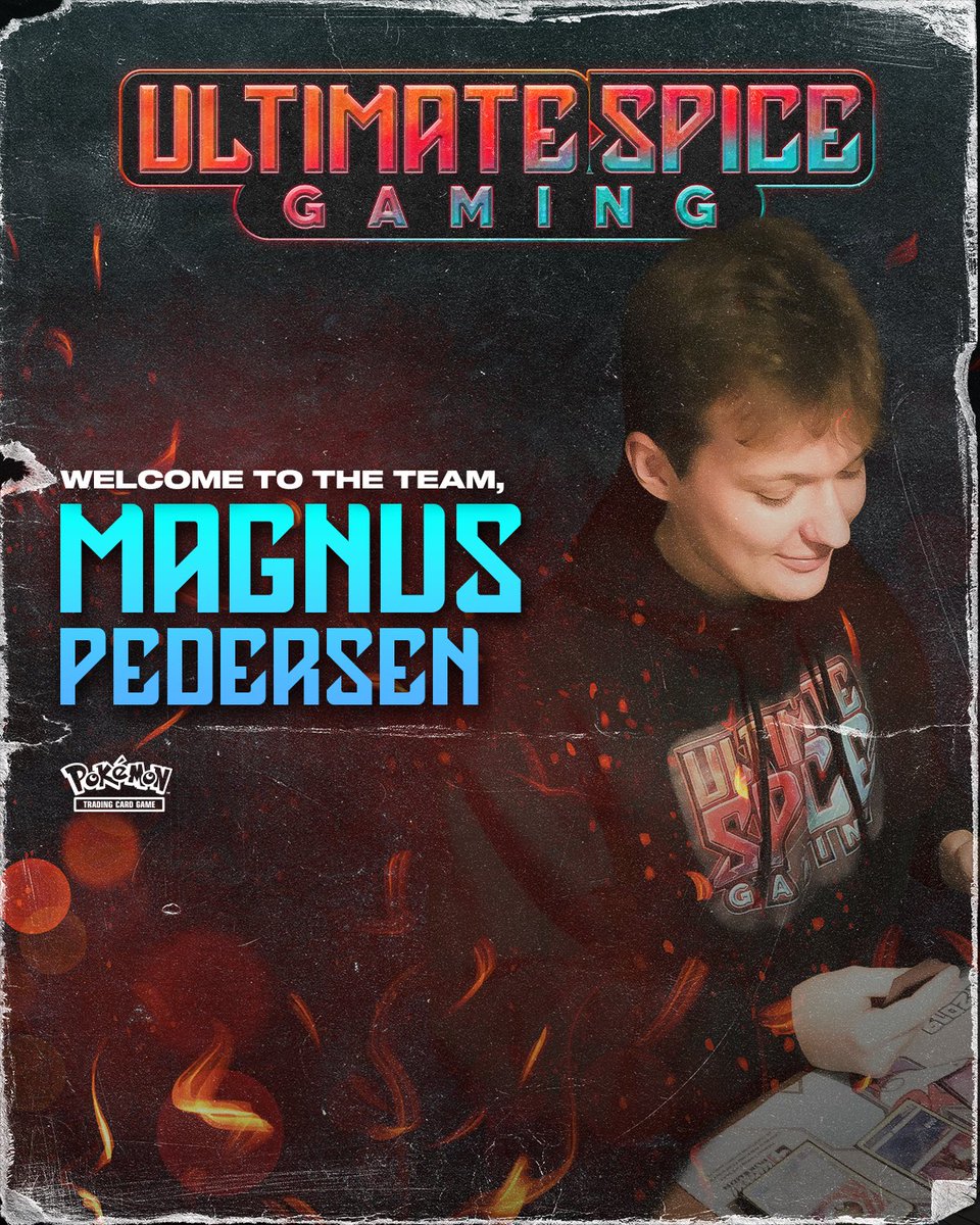 UltimateSpiceGaming➡️Atlanta (@ultimate_spice) on Twitter photo The Time of The Hour:
Our Final European Sponsored Player for 2024-2025 Pokémon Season, <a href="/MagnusJPedersen/">Magnus Pedersen</a> 🇩🇰🇩🇰🇩🇰
Senior world champion 2018
Naic top 8 2019
GDansk top 4 2024
Liverpool top 8 2024
<a href="/RegannatorTCG/">Regan Retzloff</a>
<a href="/CKerrTCG/">USG | Charlie Kerr</a>
<a href="/chinatcg/">USG | china 💫 🔜 Portland</a>
<a href="/king__Kaiza/">Patrik Bartošovič🇨🇿USG</a>
<a href="/Kaya_LL07/">Kaya Lichtleitner</a>
<a href="/KarlBlakeTCG/">Karl Blake 🇬🇧 USG</a> The Time of The Hour:
Our Final European Sponsored Player for 2024-2025 Pokémon Season, <a href="/MagnusJPedersen/">Magnus Pedersen</a> 🇩🇰🇩🇰🇩🇰
Senior world champion 2018
Naic top 8 2019
GDansk top 4 2024
Liverpool top 8 2024
<a href="/RegannatorTCG/">Regan Retzloff</a>
<a href="/CKerrTCG/">USG | Charlie Kerr</a>
<a href="/chinatcg/">USG | china 💫 🔜 Portland</a>
<a href="/king__Kaiza/">Patrik Bartošovič🇨🇿USG</a>
<a href="/Kaya_LL07/">Kaya Lichtleitner</a>
<a href="/KarlBlakeTCG/">Karl Blake 🇬🇧 USG</a>