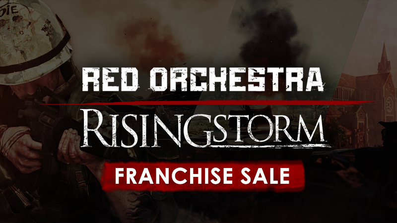 rs2vietnam's tweet photo. The Red Orchestra &amp; Rising Storm Franchise sale is happening now! 

We have deals up to 95% OFF on main titles and DLC!

🛒https://t.co/cc4bYXt4BE https://t.co/mN8d8fu7VS