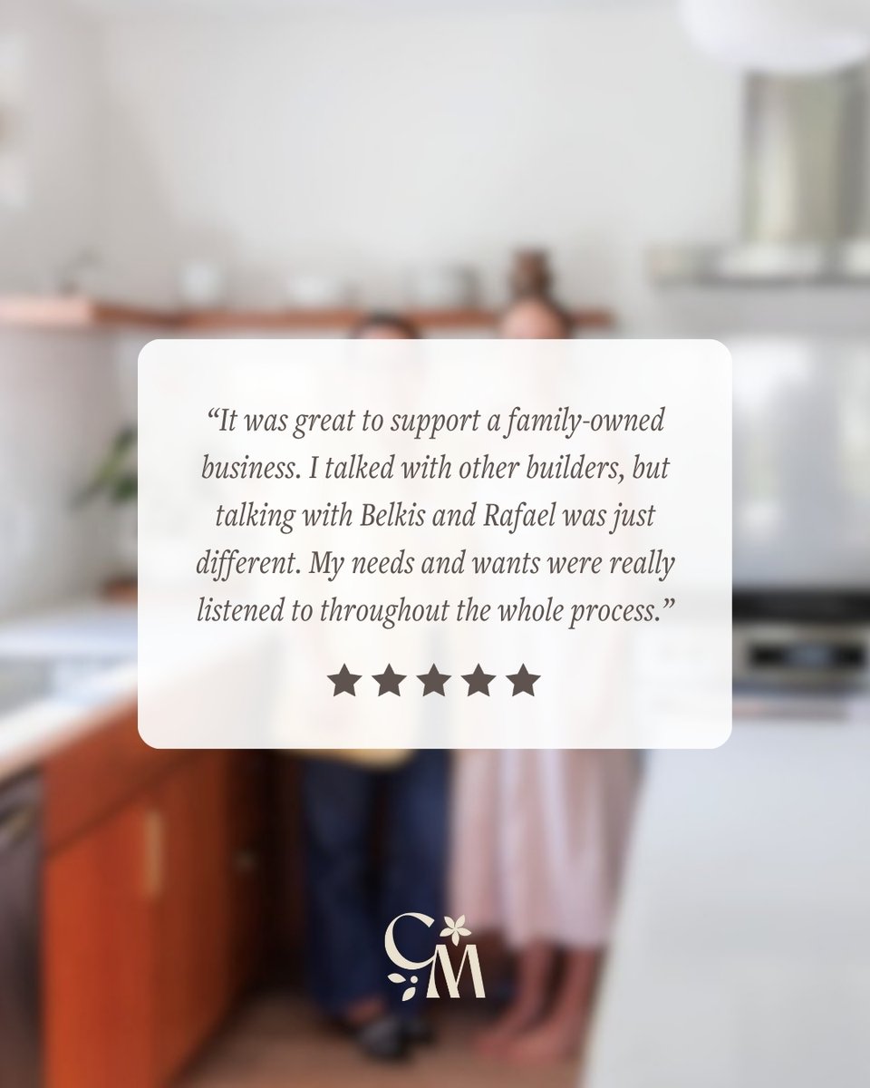 CasamiaBuild's tweet photo. We’re beyond grateful for kind words like these! Nothing makes us happier than bringing our clients’ visions to life and turning houses into dream homes. Ready to start your own home transformation journey? Let’s make it happen! 🏡✨ https://t.co/aduP8zf4SA