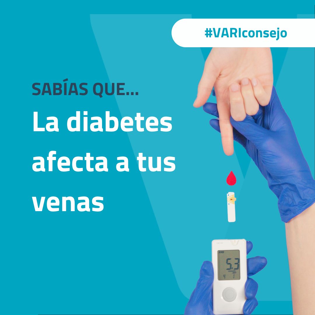 Varicentro's tweet photo. ¿Sabías que la diabetes afecta las venas? 🩸Recordamos la importancia de un cuidado integral. La prevención y el control son clave para reducir el riesgo de varices. 🌐 En VARIcentro cuidamos la salud de tus venas. #DiaMundialDeLaDiabetes #SaludVenosa #VARIcentro https://t.co/HHN4WNh6Bl