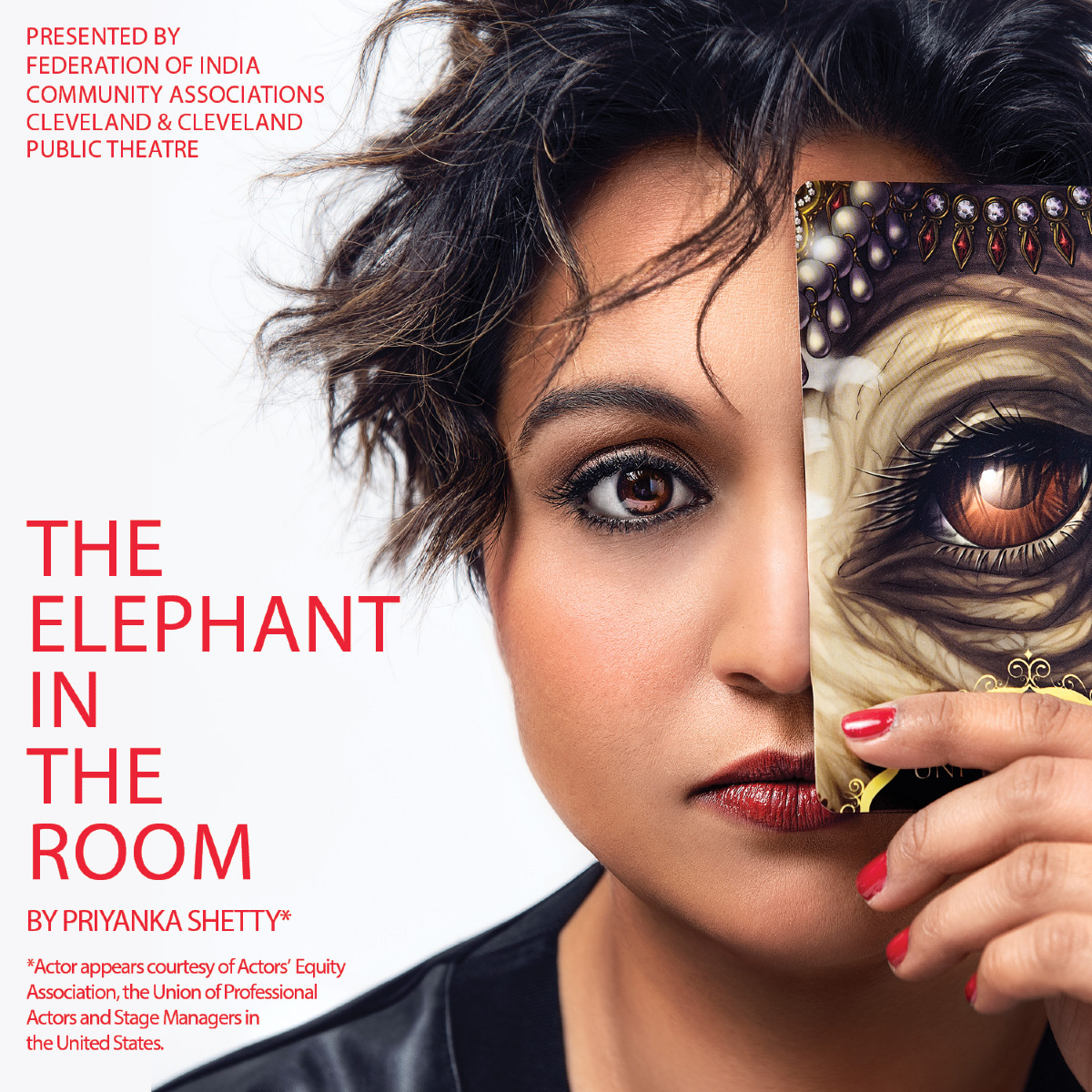 Priyanka Shetty's acclaimed one-woman show, "The Elephant in the Room," comes to CPT Nov 14-17. This story of an Indian software-engineer-turned-actor navigating life in Trump's America is QUITE relevant, and she tells it with humor and sensitivity.

🎟️ in our bio!