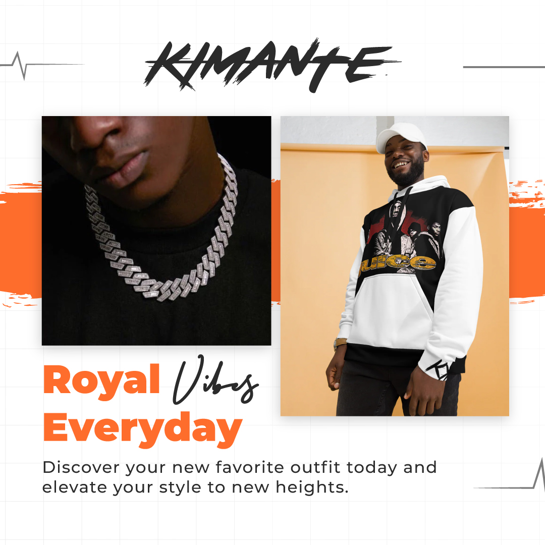 KimanteC's tweet photo. Why blend in when you can stand out? Rock bold streetwear and drip with confidence—only with #Kimante. Whether it’s the bling or that fresh hoodie, we’ve got the gear to match your vibe. 💯

Don’t miss out— let’s get you styled up today! 

#RoyalVibes #StreetwearHustle #ShopTheL https://t.co/26UjD2dylS