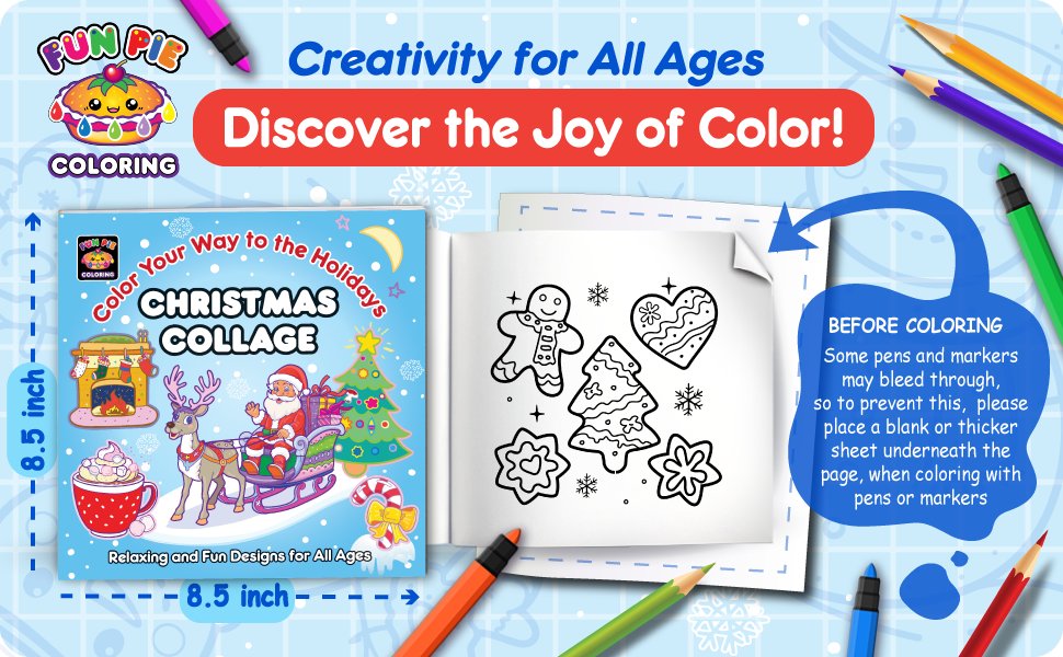 sofiartmedia's tweet image. 🎄📷Christmas is almost here, and we have the perfect way to  celebrate!📷Check it  out: amzn.to/3zY0ku7 #ChristmasCollage #ColoringBook #FunPie #HolidayArt