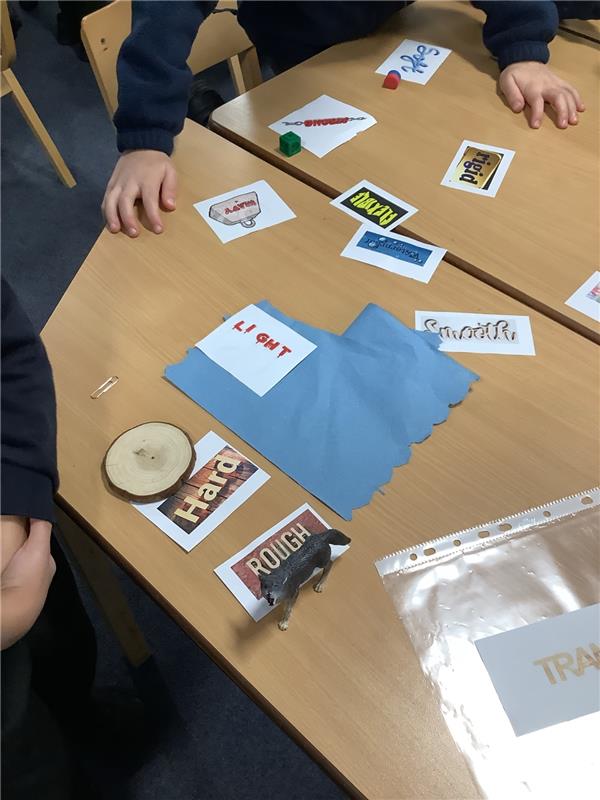 Year 2 have looked at what properties different materials have and which would be suitable for a bike shed. The children enjoyed working together to match the properties to the materials from around the classroom.