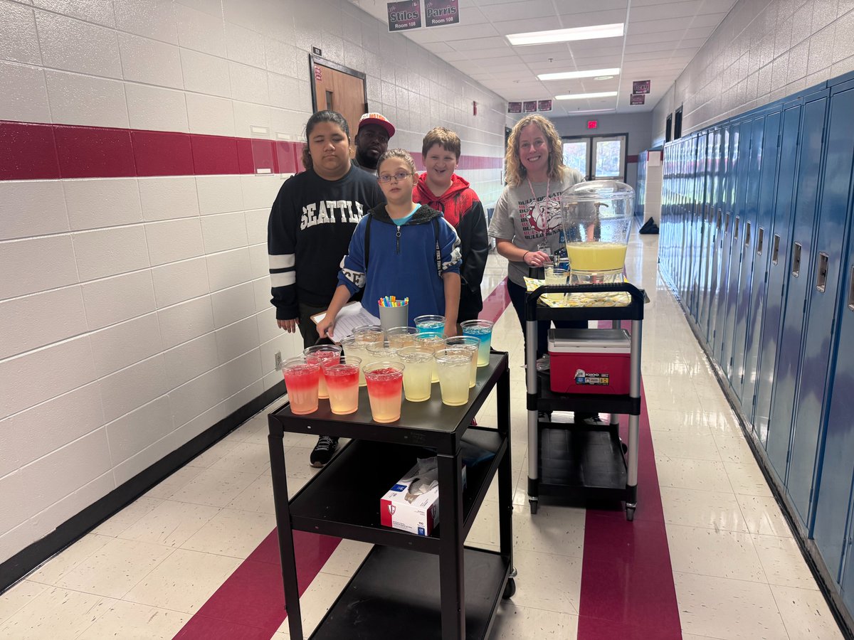 Ms. May's class had their first Lemonade Sale Day last week! Thank you BGMS for the support! Can't wait until this Friday to do it again!!

#UnleashExcellence