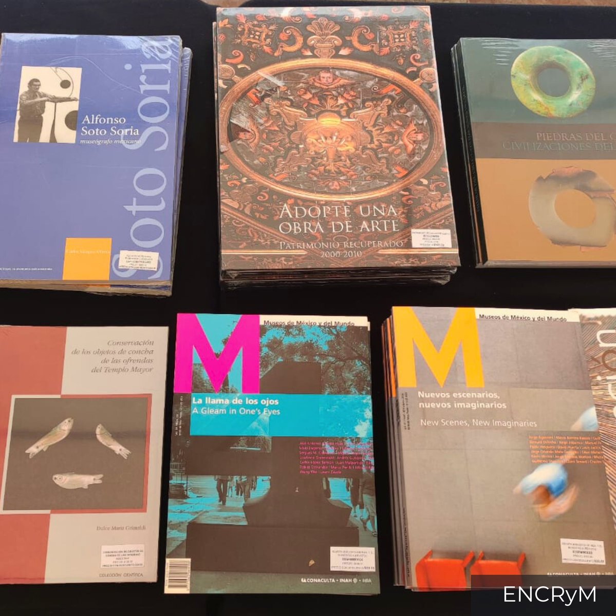 En el marco del “Primer Encuentro de Publicaciones sobre #conservación, #restauración y #museos”, #PublicacionesINAH estará ofreciendo descuentos.

Visita este y otros stands de venta que estarán junto al Auditorio de la #ENCRyM, en un horario de 10 a 15 h.