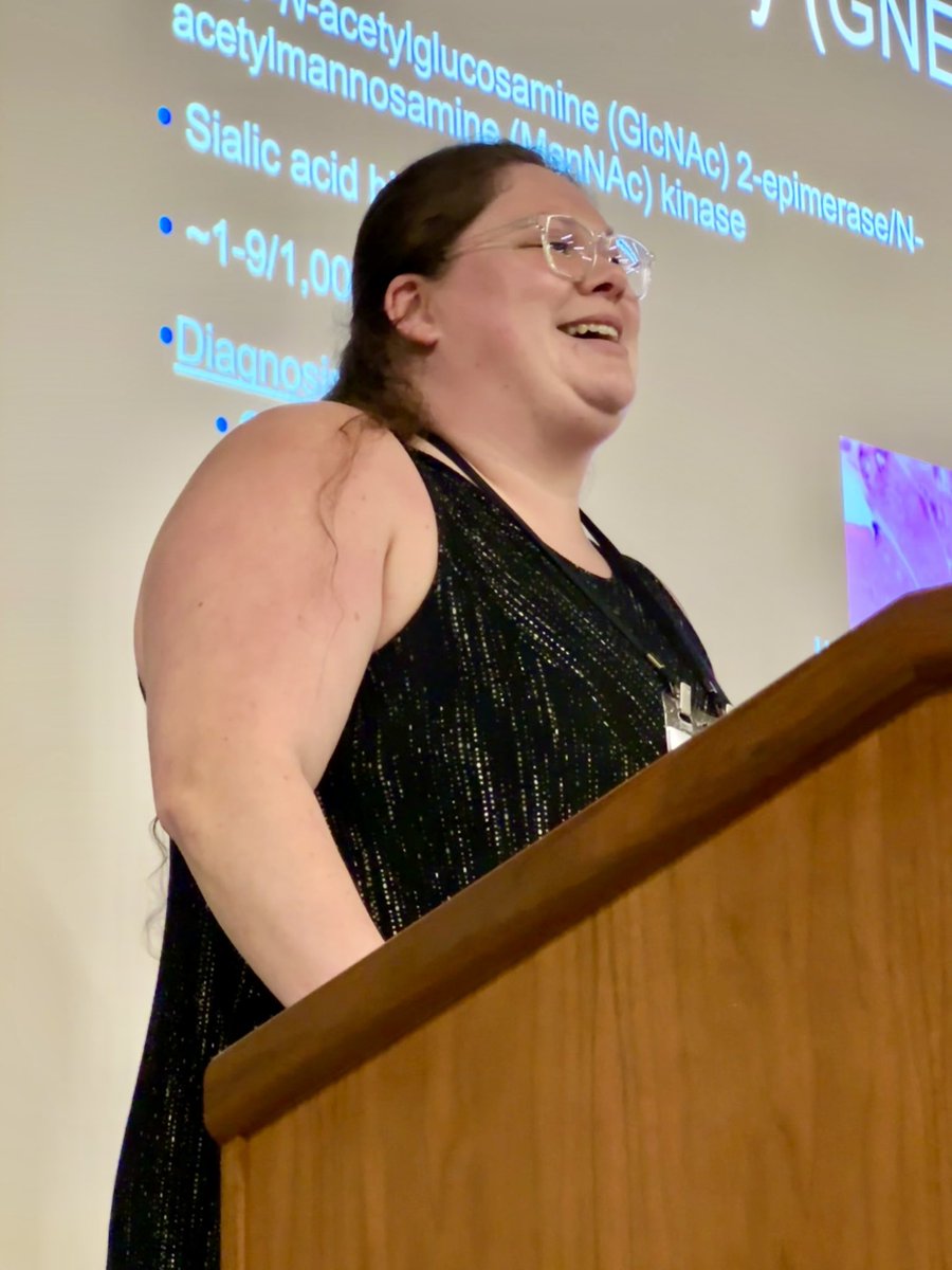 Furthering our exciting session, it’s Rebecca Schmitt presenting her research using stem cells to model neuromuscular disease