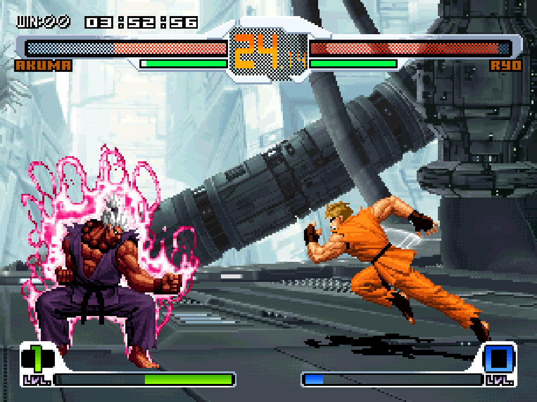 BuscandoElWarp's tweet photo. El juego del día: #SVC_Chaos (#NeoGeo)
Creador: #Playmore 2003
La última entrega de la serie crossover entre SNK y Capcom que cumplía el sueño de mucho jugadores como yo donde podías medirte entre los peleadores más poderosos de esa época🤪, el toque de los diálogos es divertido. https://t.co/uTFSomRiwa