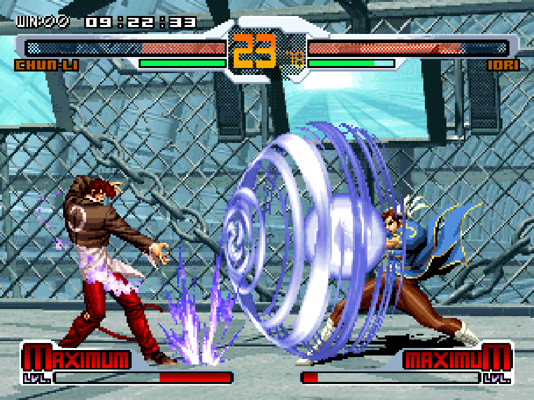 BuscandoElWarp's tweet photo. El juego del día: #SVC_Chaos (#NeoGeo)
Creador: #Playmore 2003
La última entrega de la serie crossover entre SNK y Capcom que cumplía el sueño de mucho jugadores como yo donde podías medirte entre los peleadores más poderosos de esa época🤪, el toque de los diálogos es divertido. https://t.co/uTFSomRiwa