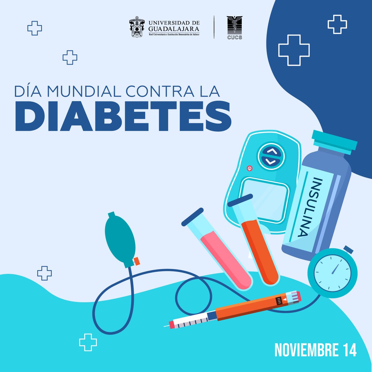 OficialCUCS's tweet photo. Hoy, 14 de noviembre, #CUCSconmemora el Día Mundial contra la Diabetes. Con conciencia y acción, podemos enfrentar este reto y mejorar nuestra salud día a día. 💉🍏
¡Juntos, podemos hacer la diferencia en la lucha contra la diabetes! 🤝🫶 https://t.co/1LuahTY4EP