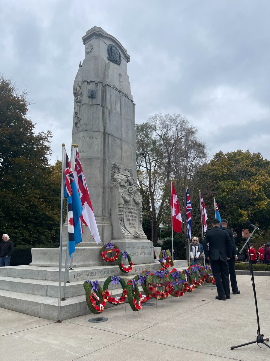 Today, we honour all those who have sacrificed for our country, with deep gratitude to members of Canada’s Armed Forces, Indigenous veterans and all those who bravely answered the call.

Our teams were honoured to attend St. Catharines' local #RemembranceDay ceremonies.