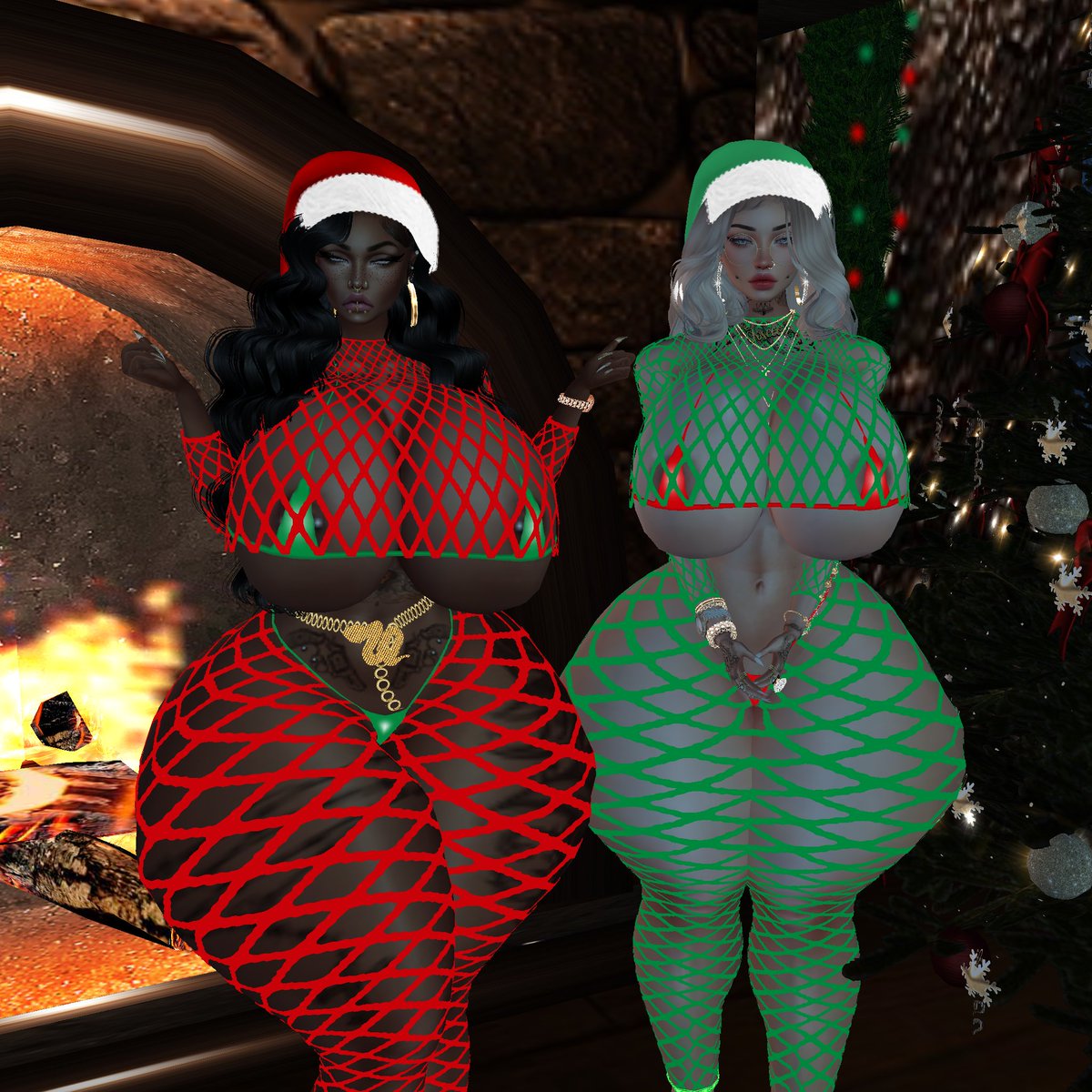 Christmas Itty Kini Net available! Red/Green or Green/Red - 8 sizes ~ Search Joseei 🛒 

Joseei x MissJewels collaboration.  

#imvu #imvumodel #imvuedits #imvulifestyle #imvushop #imvuonly #imvupictureperfect