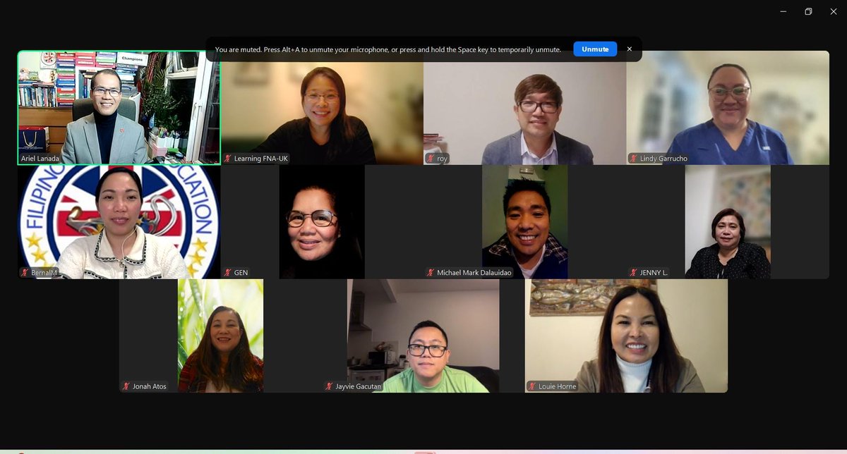Our dedicated officers coming together to finalise the FNAUK🇵🇭🇬🇧 Christmas Party and Oath Taking! What a productive evening and well done everyone! #TeamworkMakesTheDreamWork #FNAUK