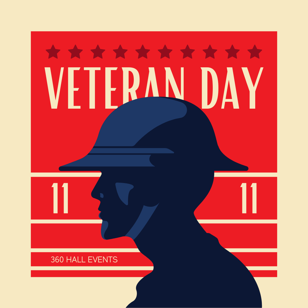360hallevents's tweet photo. Honoring all who served. 🇺🇸 This Veterans Day, we express our deepest gratitude to the brave men and women who have sacrificed so much for our freedom. Your courage and dedication inspire us every day. Thank you for your service! 🙏 #VeteransDay #Honor #Gratitude #Heroes https://t.co/kZ97smUdgI